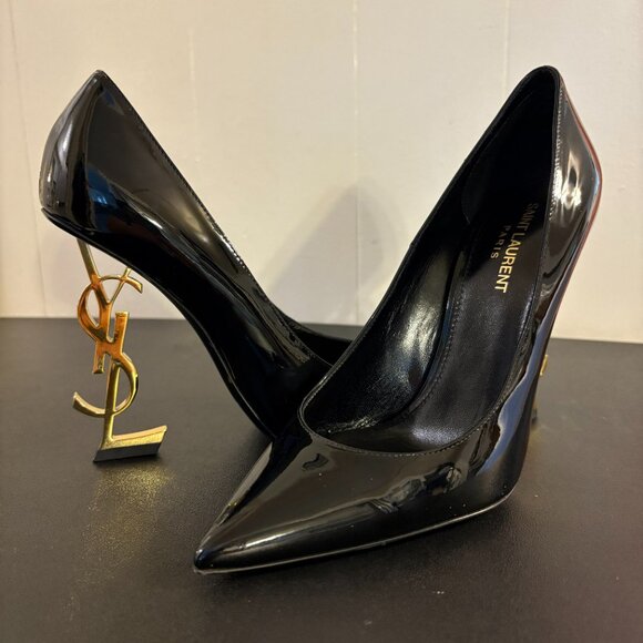 Saint Laurent Opyum 110 Patent Leather Pumps - Size 39 - Picture 5 of 5
